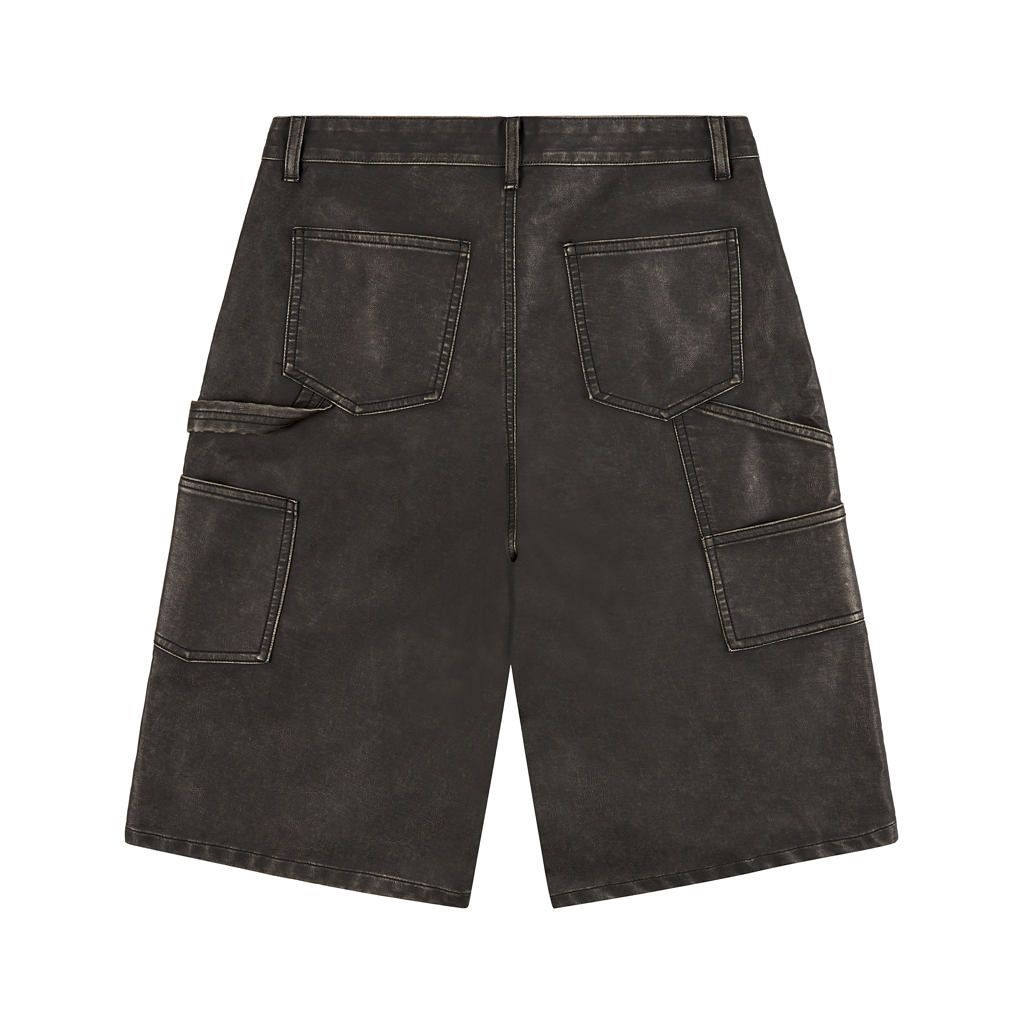 BK Leather Short - Black