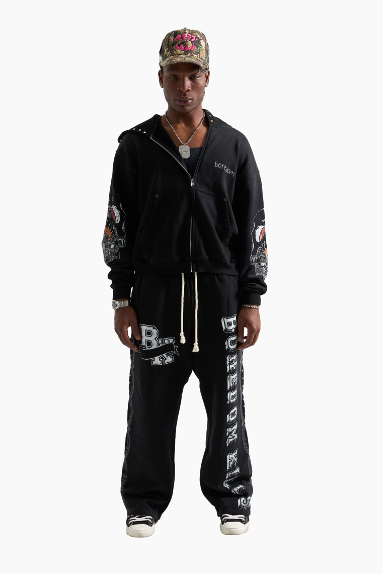 Collegiate Sweats - Black