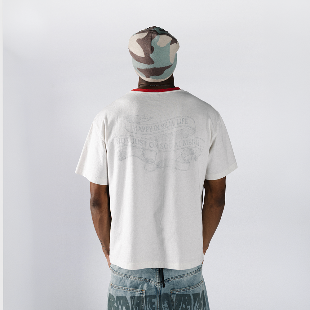 Boredom Institute Tee - Ivory