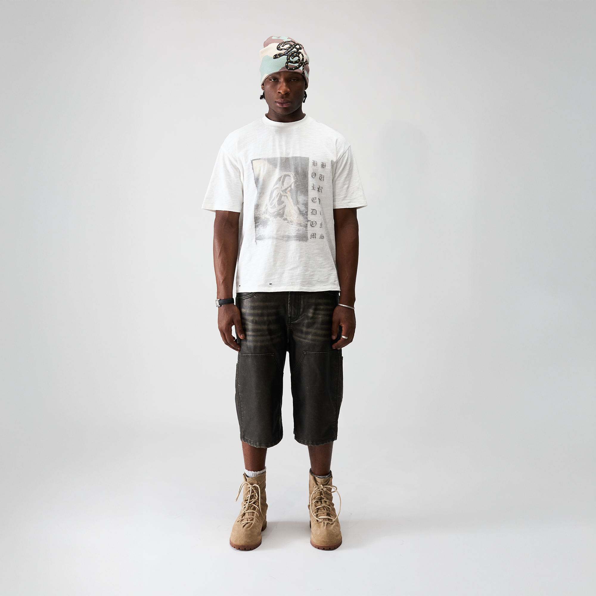 BK Leather Short - Black