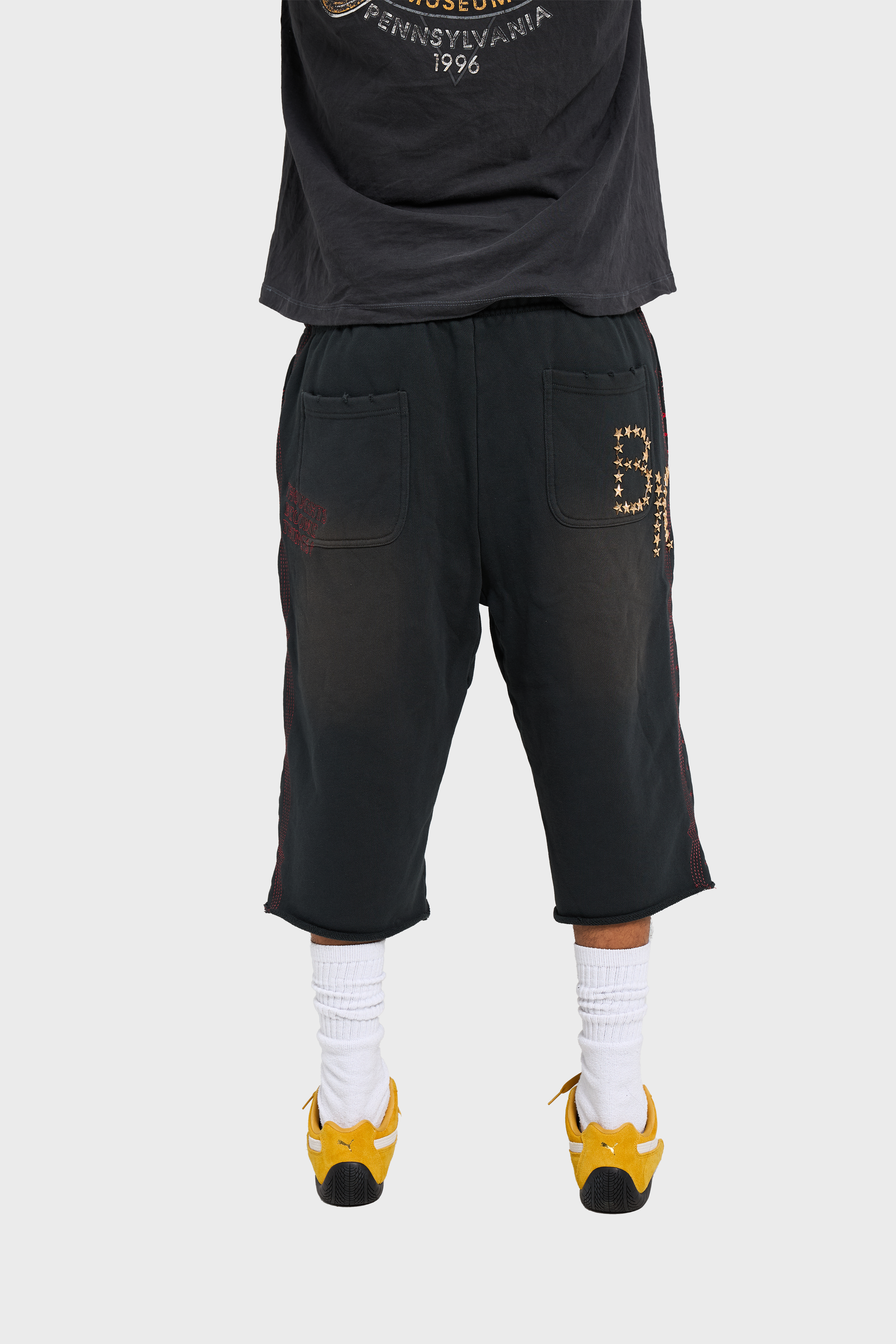 Collegiate Sweat Short - Vintage Black