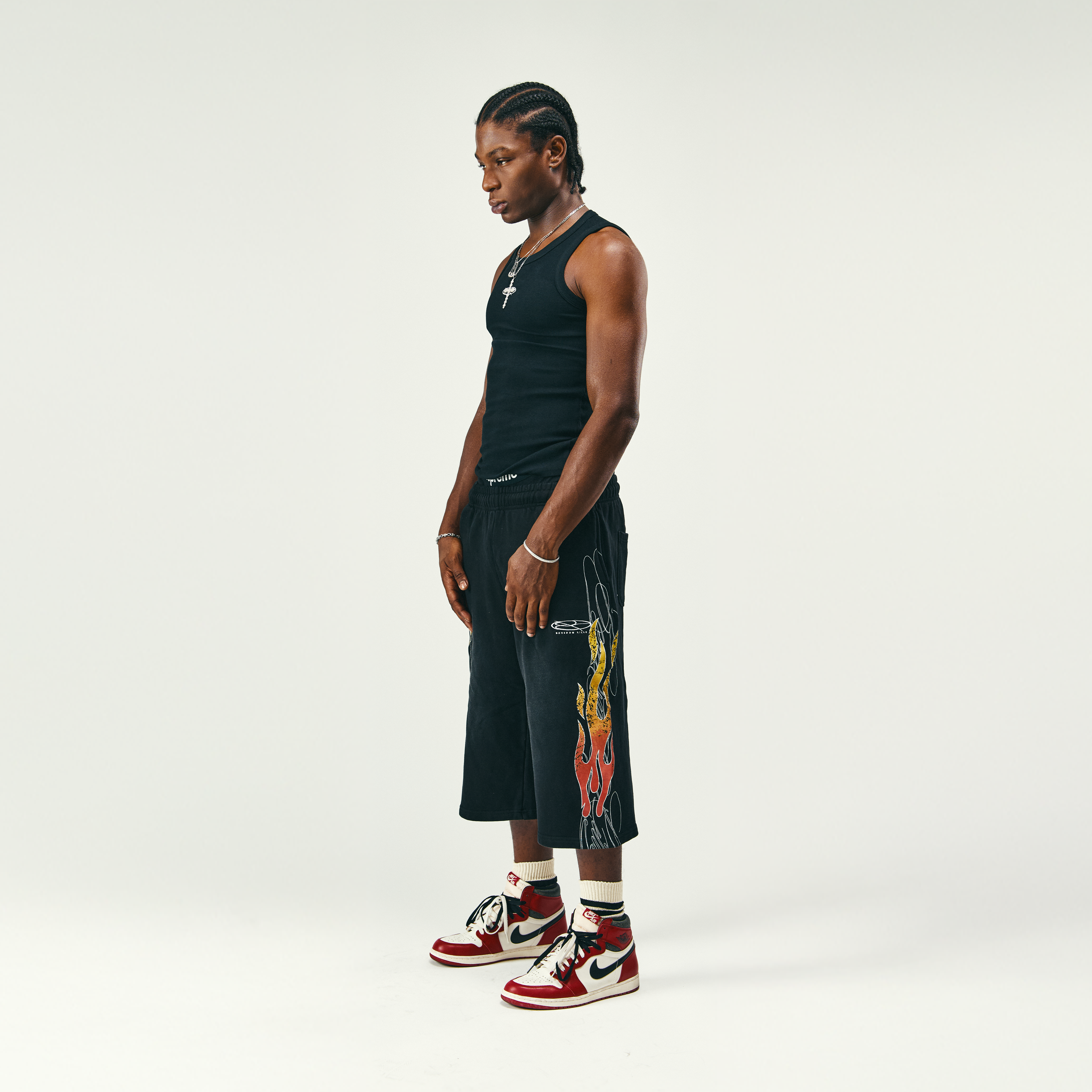 Up in Flames Sweat Short