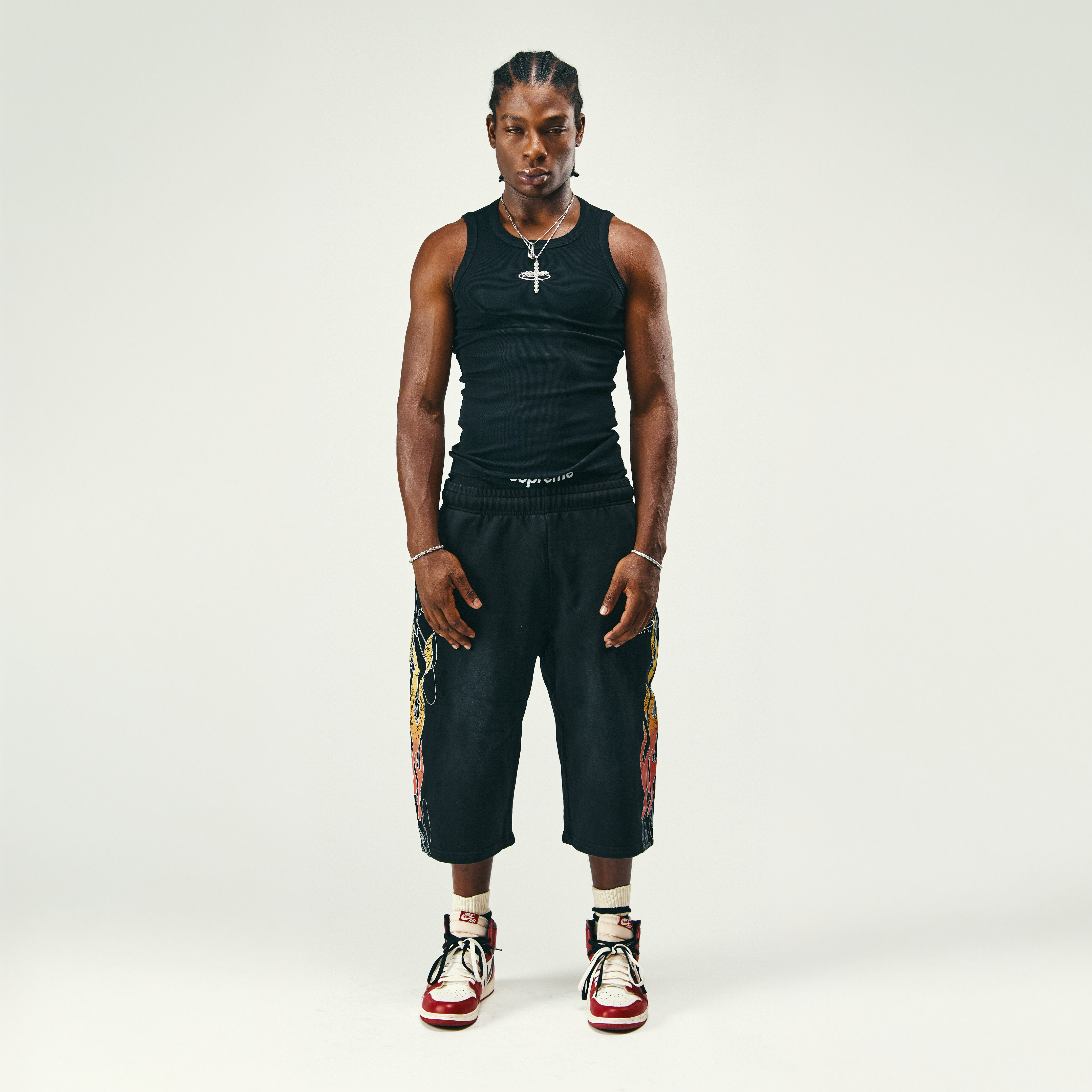 Up in Flames Sweat Short