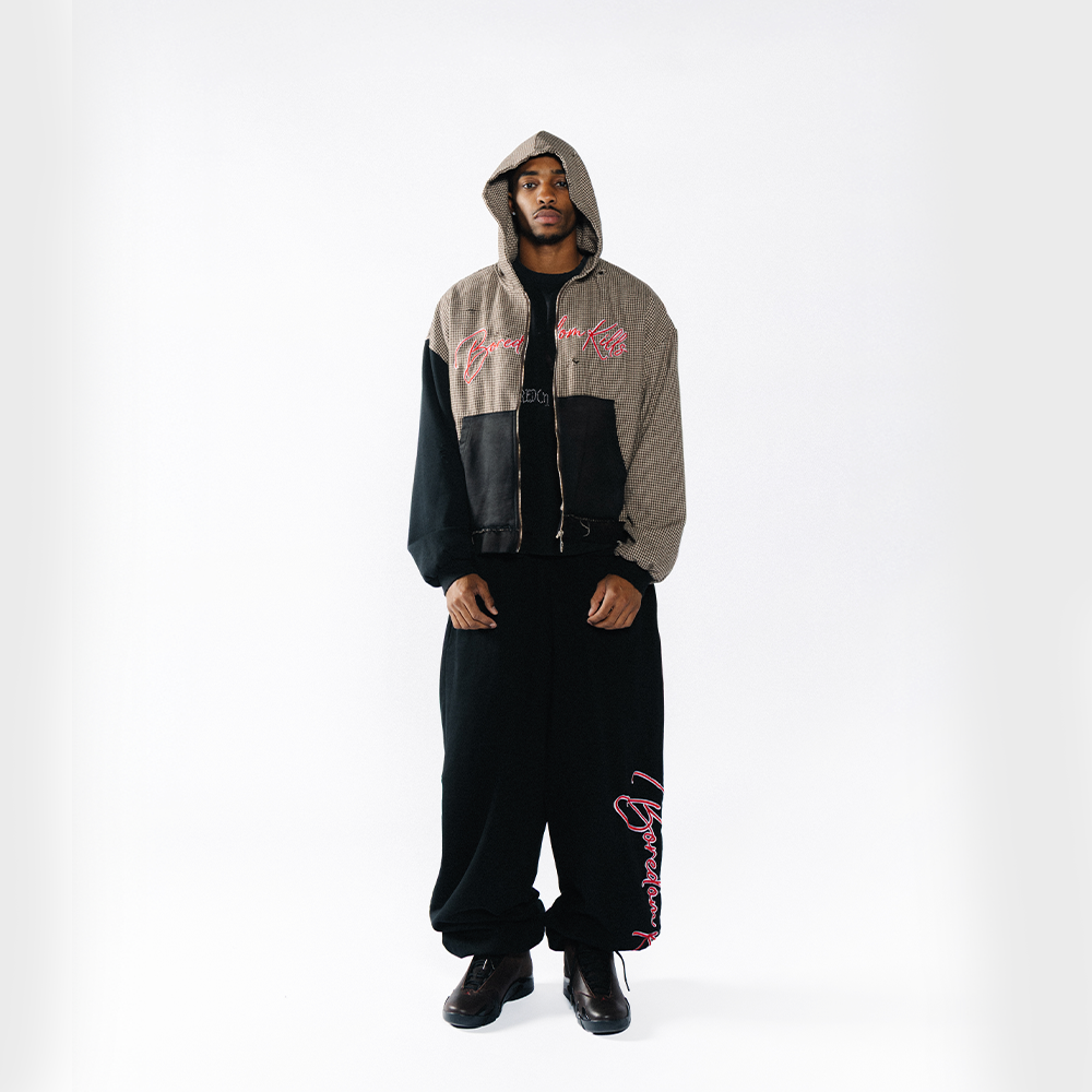 Black Script Sweats