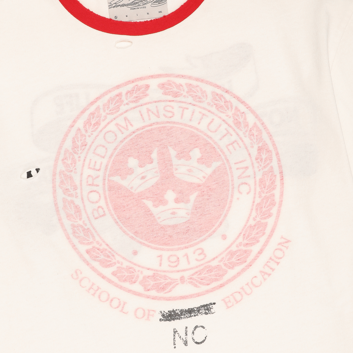 Boredom Institute Tee - Ivory