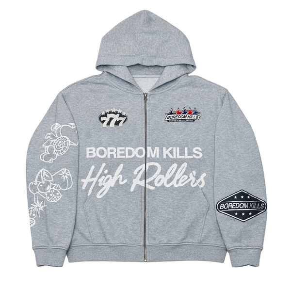 High Rollers Hoodie - grey