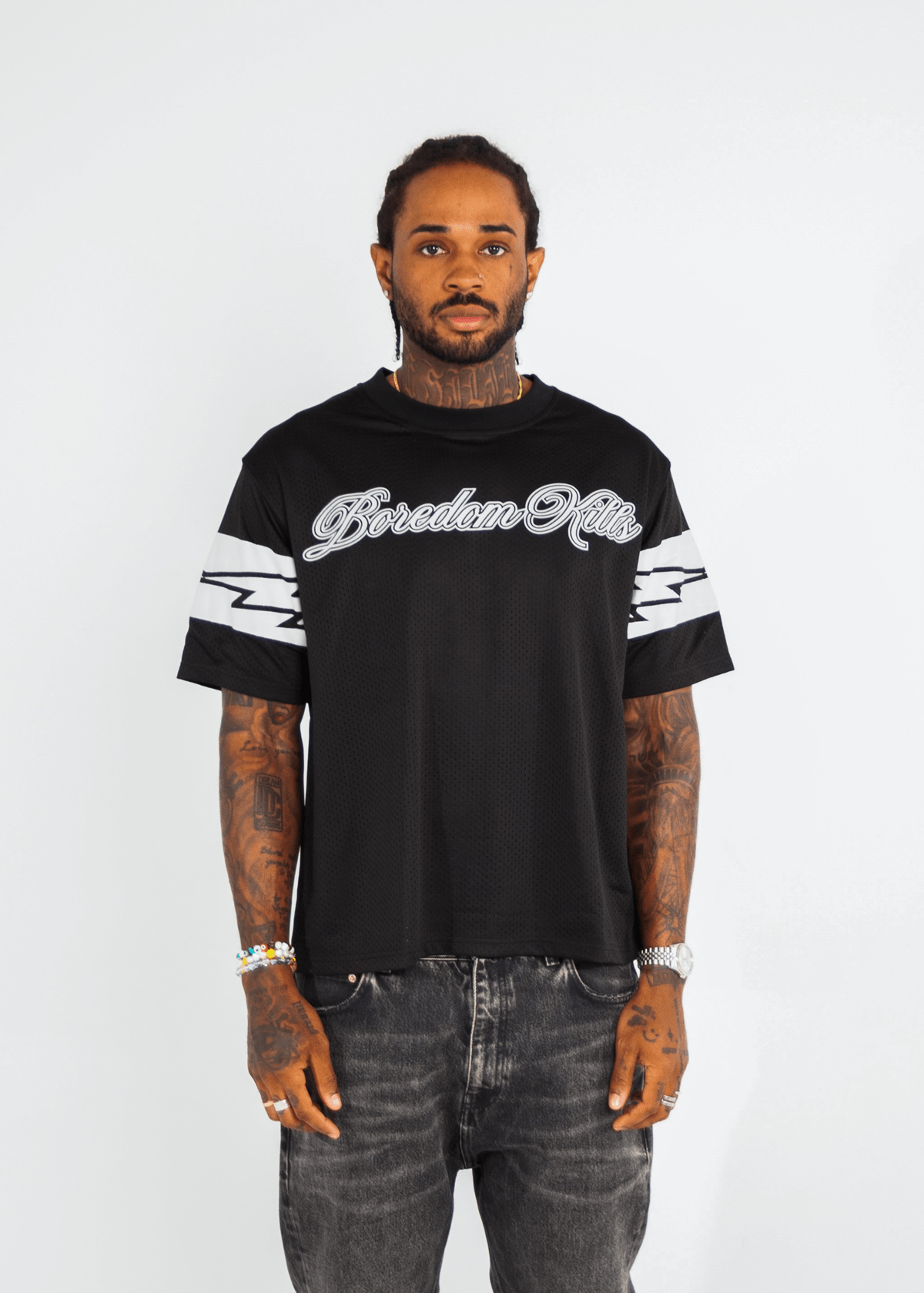 BK Mesh Jersey - Black - Boredom Kills