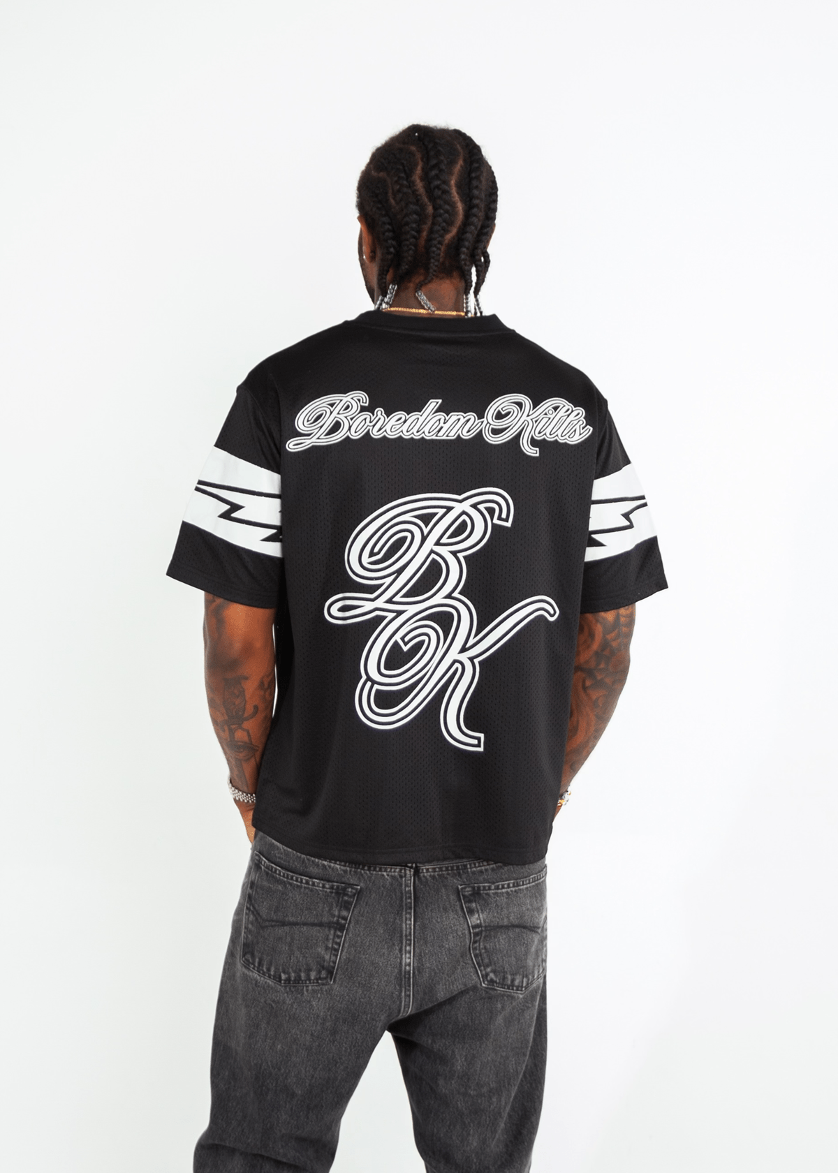 BK Mesh Jersey - Black - Boredom Kills