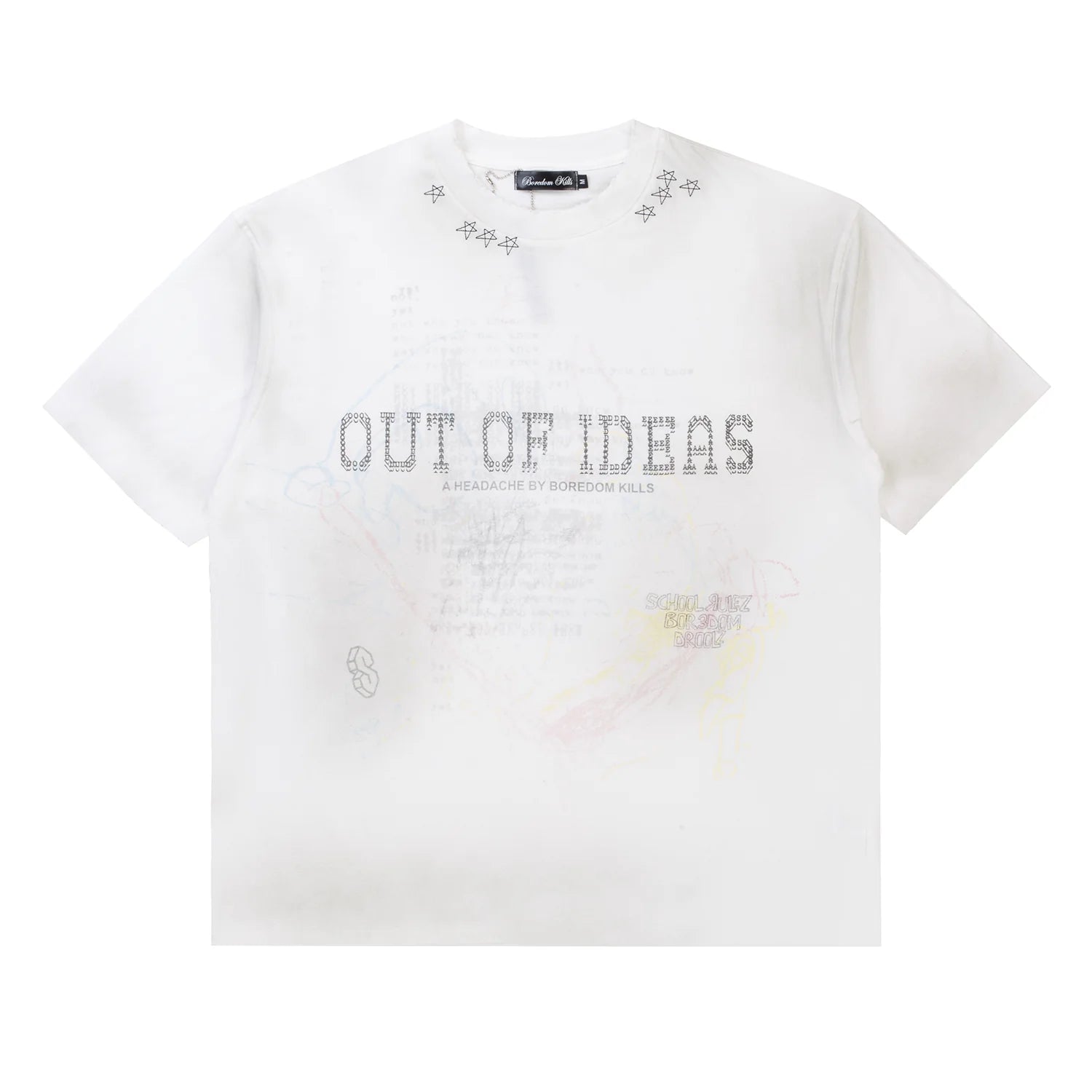 Out of Ideas tee - Vintage White