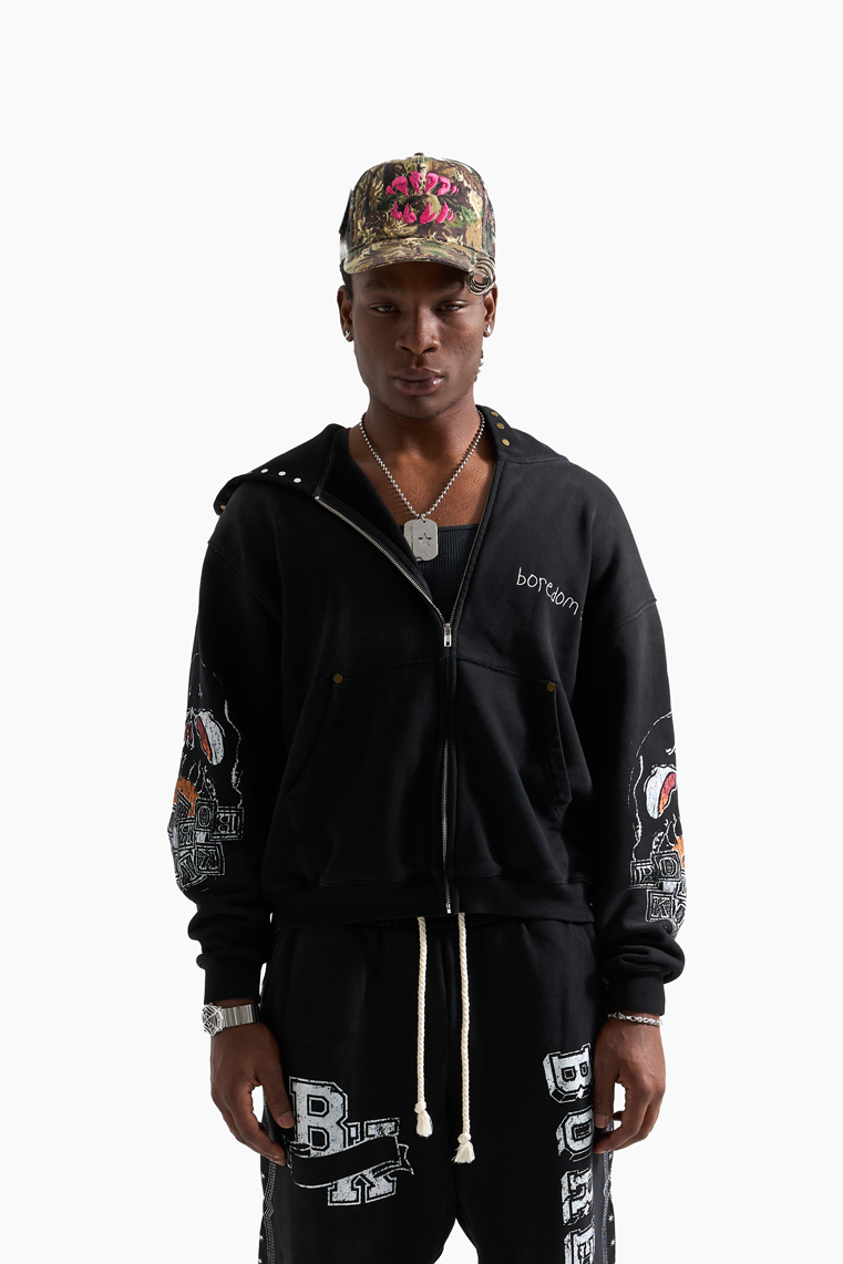 BK Skull Hoodie